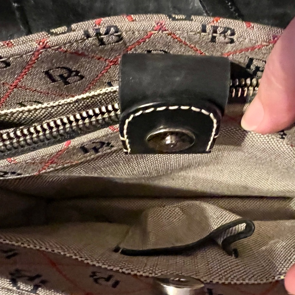 Dooney & Bourke Black and Red Tote.
Medium Size. - Picture 7 of 13